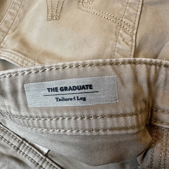 AG Adriano Goldschmied The Graduate SUD Tan Chino Soft Jeans sz 40x34 EUC - Picture 6 of 9
